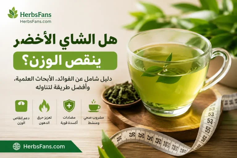 هل الشاي الأخضر ينقص الوزن؟ وهل يحرق الدهون؟ الحقيقة العلمية