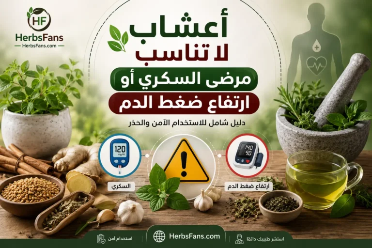10 أعشاب قد لا تناسب مرضى السكري وارتفاع ضغط الدم
